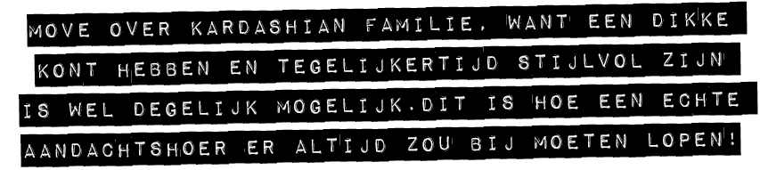 move over kardashian familie, want een dikke kont hebben en tegelijkertijd stijlvol zijn is wel degelijk mogelijk.dit...