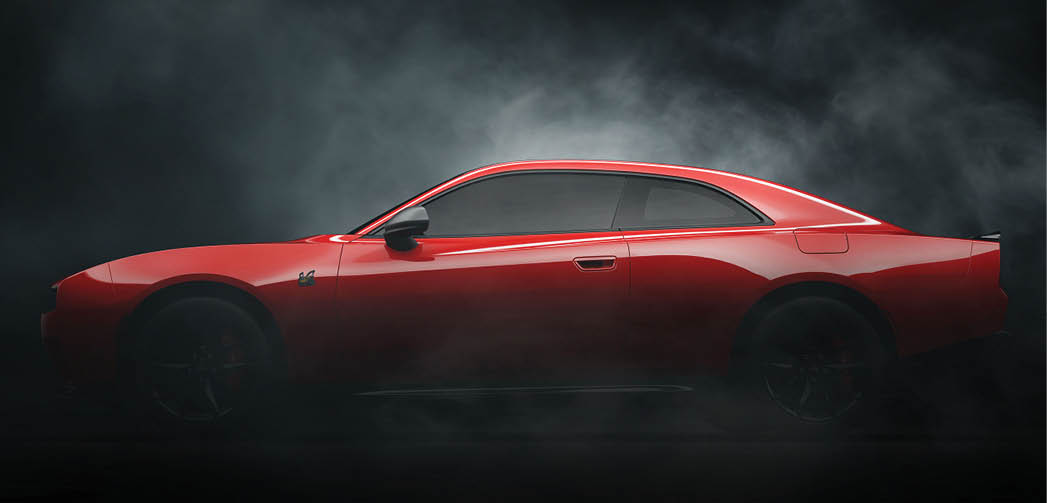 The all-new Dodge Charger (shown here in Redeye exterior color) presents a distillation of muscle car design through a modern muscular exterior that focuses on function, avoids excess and subtly acknowledges inspiration from the clean, timeless lines of its predecessors.