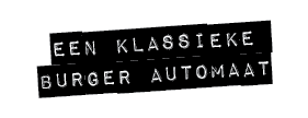 EEN KLASSIEKE BURGER AUTOMAAT