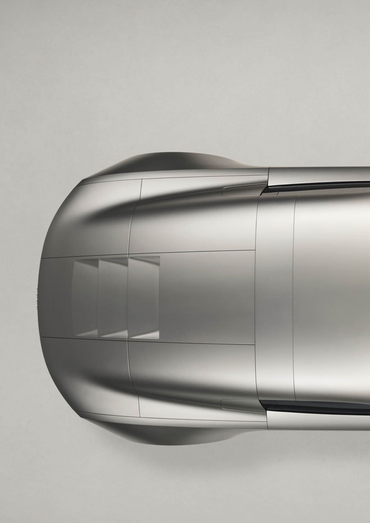 Static studio shot, exterior, top-down perspective