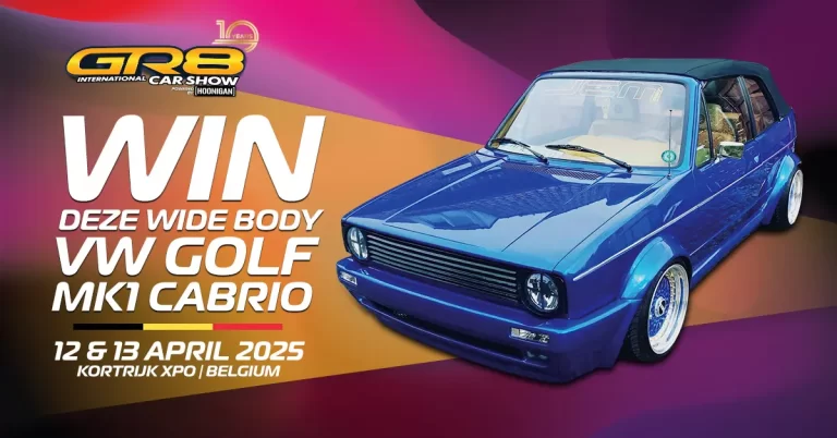 GR8 ICS 2025 winactie VW Golf 1 Cabrio featured image