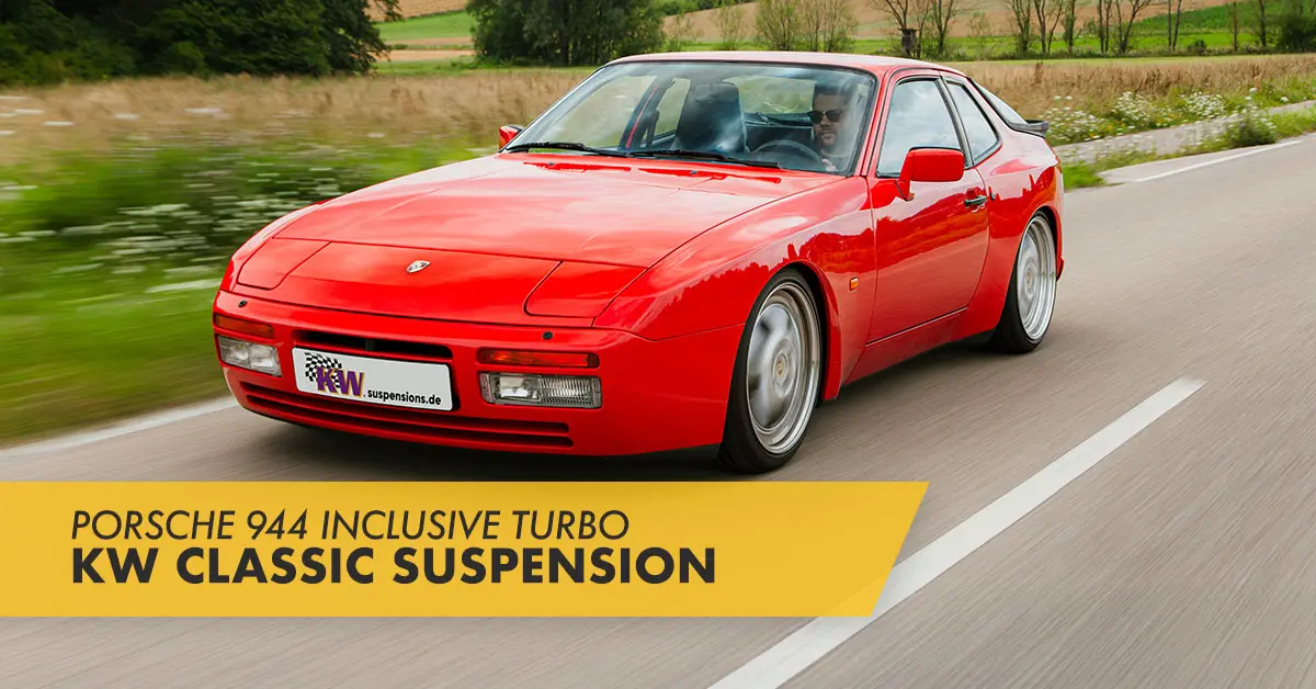 KW Classic Suspension for Porsche 944 inclusive Turbo
