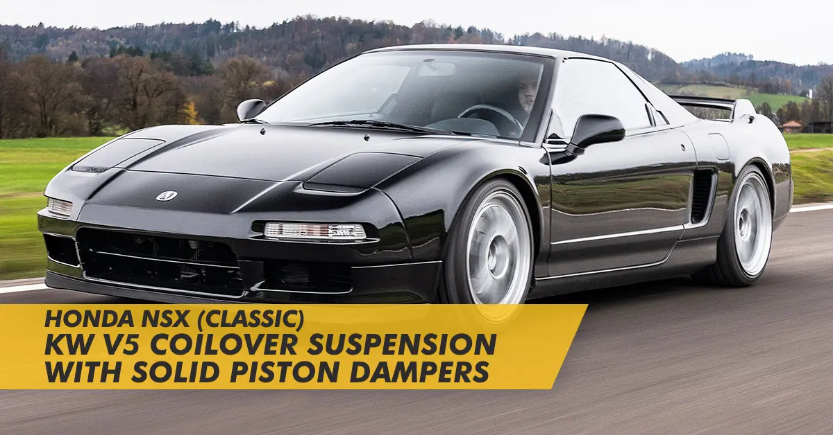 KW Suspension Honda NSX featured images