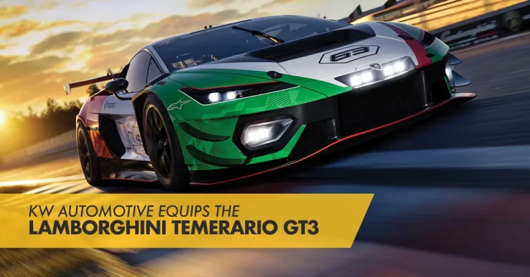 KW automotive equips the Lamborghini Temerario GT3 featured image