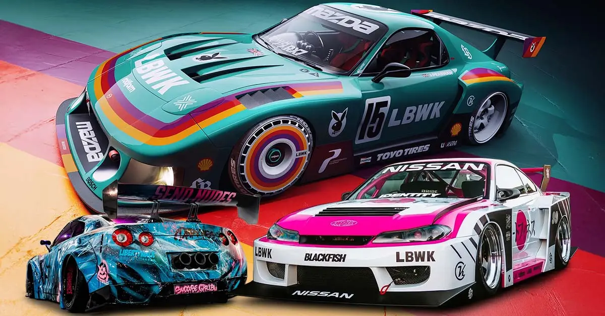 GR8 ICS 2025: Ongekende Liberty Walk-collectie op Europese bodem