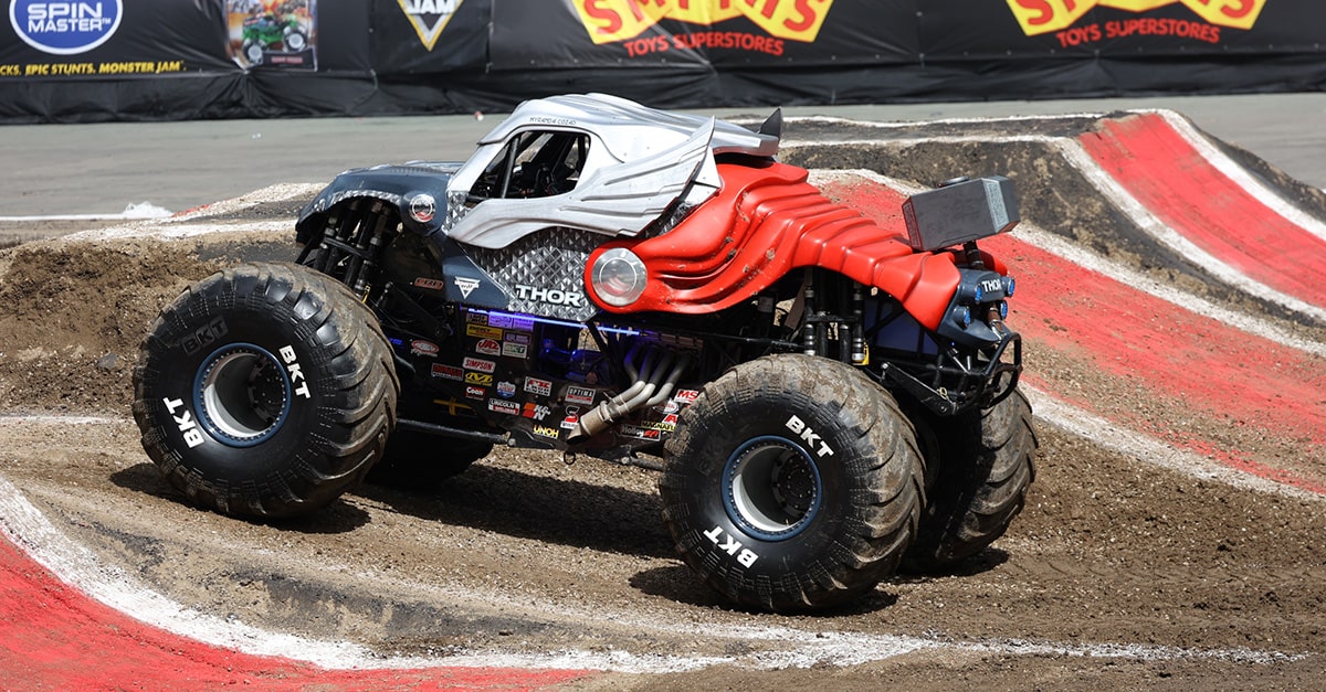 Marvel Monster Jam Trucks tijdens Monster Jam® 2024!